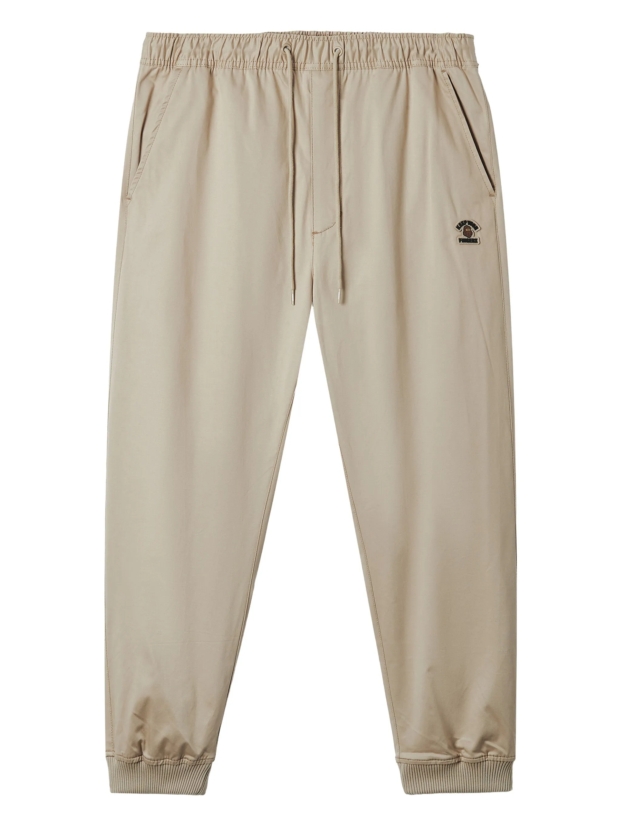 Брюки с манжетами и нашивкой-логотипом Fingercroxx, бежевый
Брюки с манжетами и нашивкой-логотипом Fingercroxx, бежевый