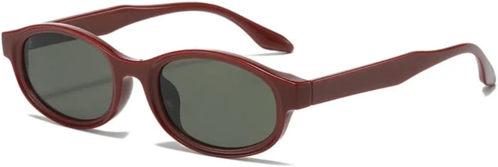 Солнцезащитные очки с защитой UV400 | Овальная панк-оправа с двухцветными прозрачными линзами | Для женщин и мужчин, для занятий спортом на открытом воздухе и вождения DSVIGF, Wine Red
Солнцезащитные очки с защитой UV400 | Овальная панк-оправа с двухцветными прозрачными линзами | Для женщин и мужчин, для занятий спортом на открытом воздухе и вождения DSVIGF, Wine Red