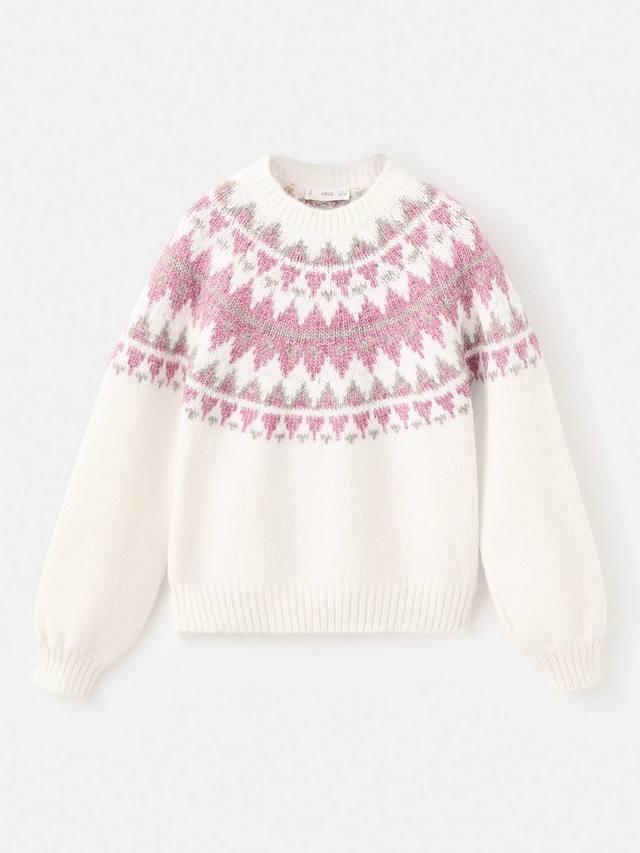 Детский свитер Erika в стиле Fair Isle Mango, Light Beige
Детский свитер Erika в стиле Fair Isle Mango, Light Beige