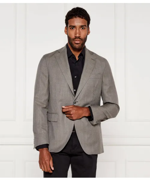 Элегантная шерстяная куртка Fogerty Regular fit Oscar Jacobson, серый 
Элегантная шерстяная куртка Fogerty Regular fit Oscar Jacobson, серый