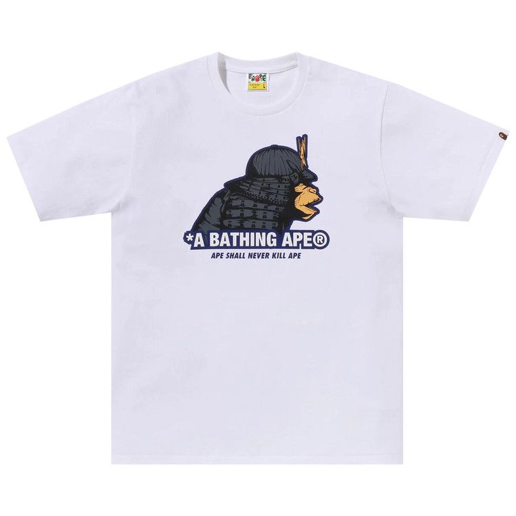 Футболка BAPE Samurai Tee, White
Футболка BAPE Samurai Tee, White
