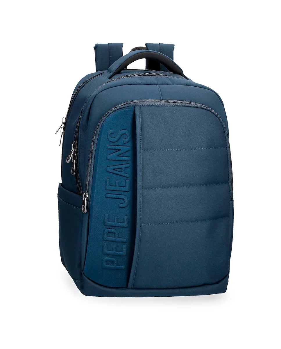 Рюкзак для ноутбука 15,6" Ancor с двумя отделениями и креплением к сумке на колесиках Pepe Jeans, синий
Рюкзак для ноутбука 15,6" Ancor с двумя отделениями и креплением к сумке на колесиках Pepe Jeans, синий