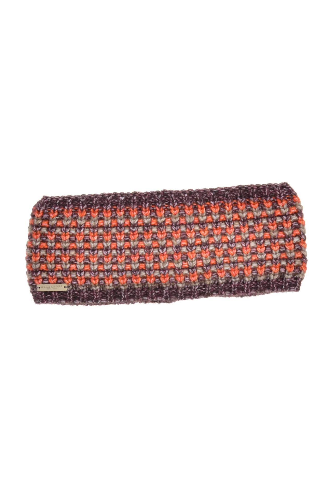 Вязаная повязка на голову в полоску 19197-0 SEEBERGER, цвет Burgund/camel
Вязаная повязка на голову в полоску 19197-0 SEEBERGER, цвет Burgund/camel
