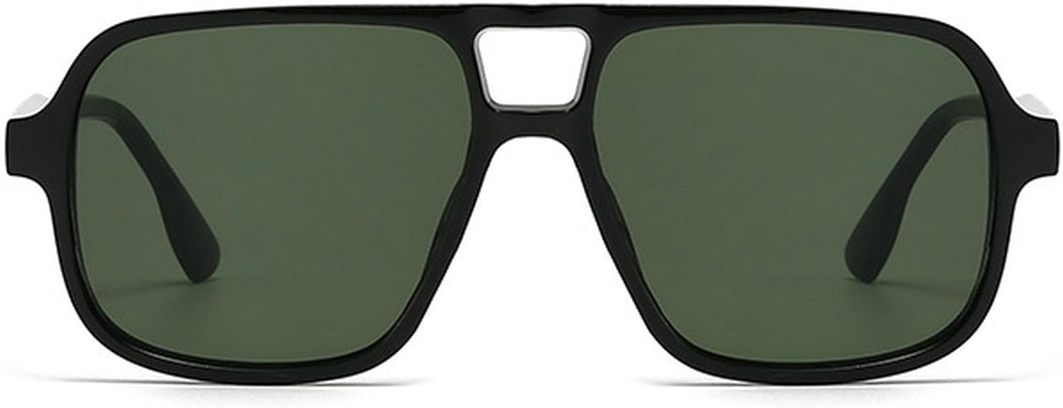 Ретро-солнцезащитные очки с двойной перемычкой, квадратной формы, женские, модные, с леопардовым принтом, трендовые мужские, с заклепками, конфетного цвета, солнцезащитные очки UV400 mincl, Black Green
Ретро-солнцезащитные очки с двойной перемычкой, квадратной формы, женские, модные, с леопардовым принтом, трендовые мужские, с заклепками, конфетного цвета, солнцезащитные очки UV400 mincl, Black Green