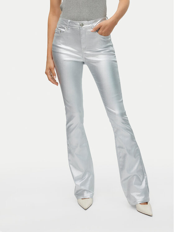 Расклешенные брюки из ткани Vero Moda, серебряный
Расклешенные брюки из ткани Vero Moda, серебряный