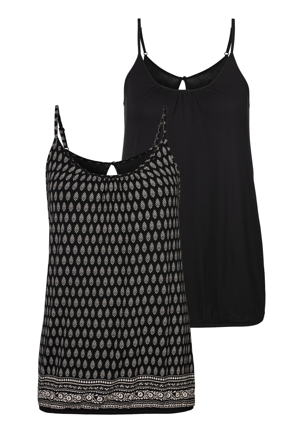 Топ LASCANA Spaghetti, черный
Топ LASCANA Spaghetti, черный