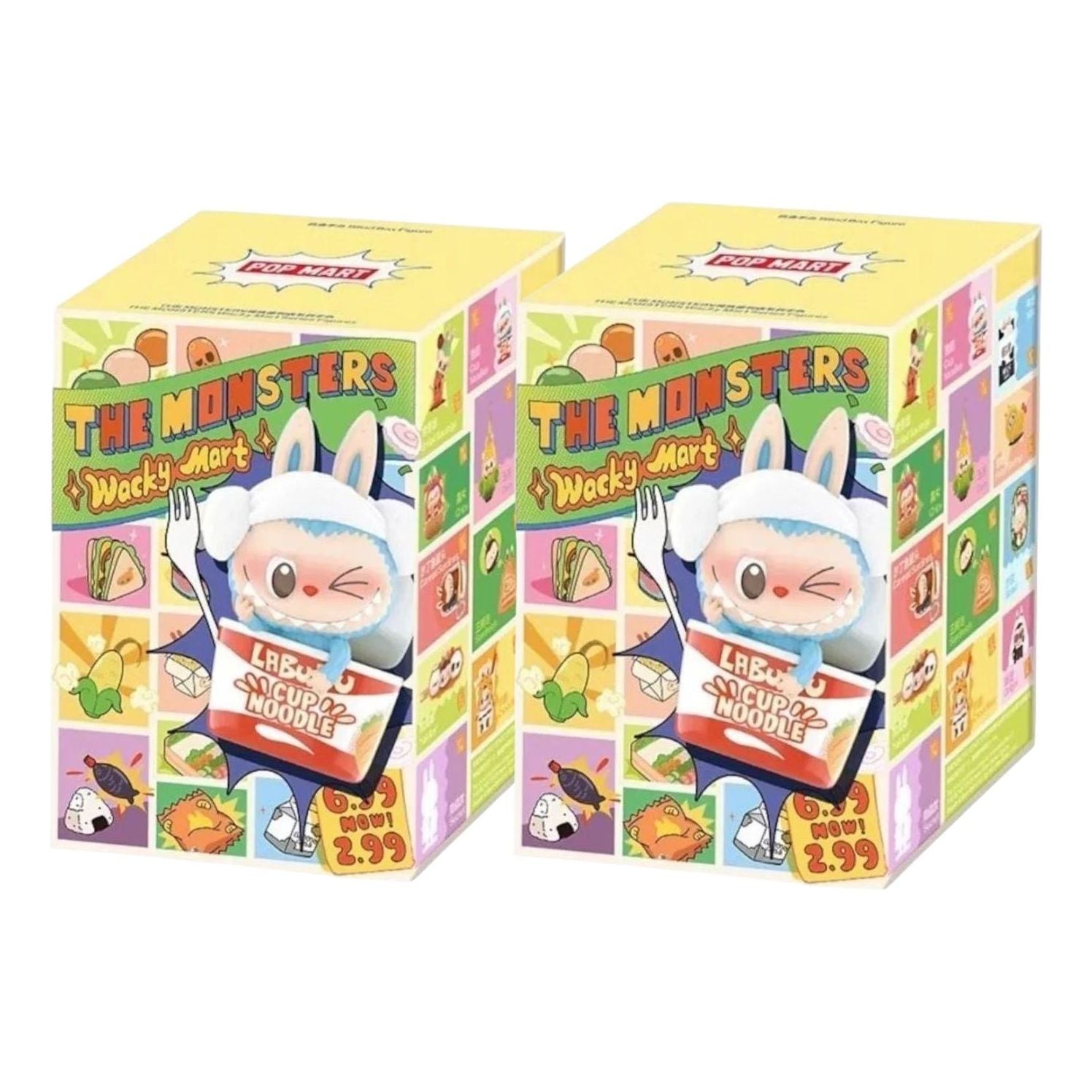 Лабубу Pop Mart The Monsters Labubu Wacky Mart Figure Sealed Cases (2 Blind Boxes)
Лабубу Pop Mart The Monsters Labubu Wacky Mart Figure Sealed Cases (2 Blind Boxes)