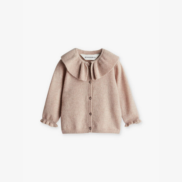 Кашемировый кардиган Sheila с оборчатым воротником 4 месяца – 3 года H&M Adorables, бежевый
Кашемировый кардиган Sheila с оборчатым воротником 4 месяца – 3 года H&M Adorables, бежевый