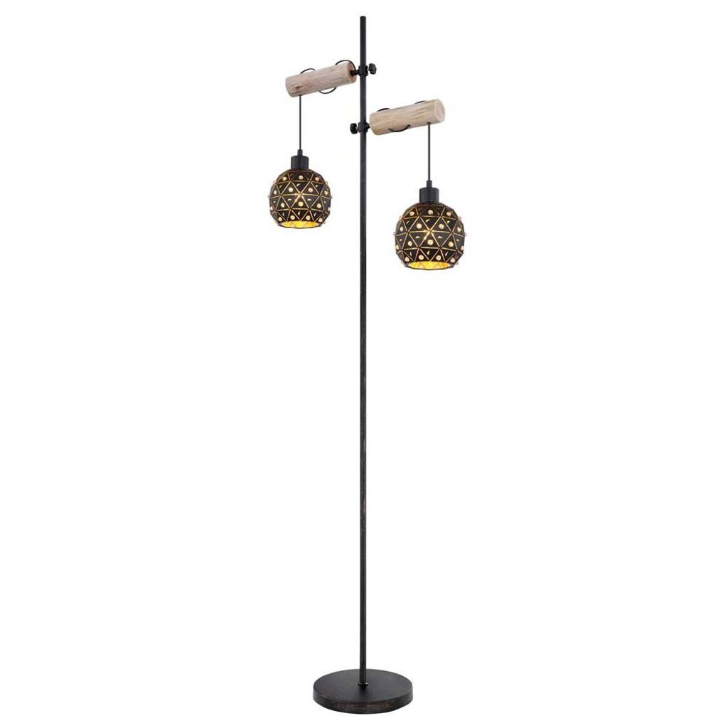 Торшер, кристаллы К9, плафоны внутри золото, дерево, прозрачный Globo Lighting, черный
Торшер, кристаллы К9, плафоны внутри золото, дерево, прозрачный Globo Lighting, черный
