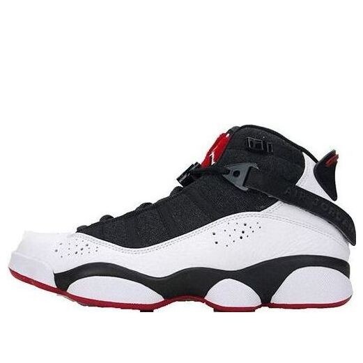 Кроссовки 6 rings 'black white gym red' Air Jordan, черный
Кроссовки 6 rings 'black white gym red' Air Jordan, черный