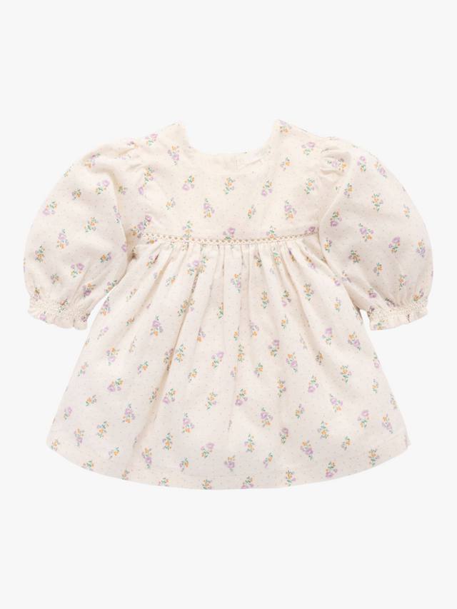 Детское платье с присборенными рукавами-фонариками из хлопка Purebaby, Primrose Print
Детское платье с присборенными рукавами-фонариками из хлопка Purebaby, Primrose Print