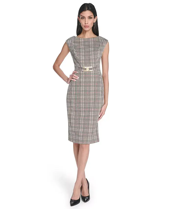 Женское платье-футляр в стиле мужского костюма короткое Calvin Klein, серый
Женское платье-футляр в стиле мужского костюма короткое Calvin Klein, серый