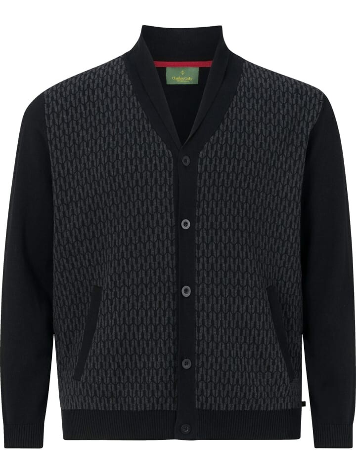 Кардиган Charles Colby, цвет schwarz gemustert
Кардиган Charles Colby, цвет schwarz gemustert