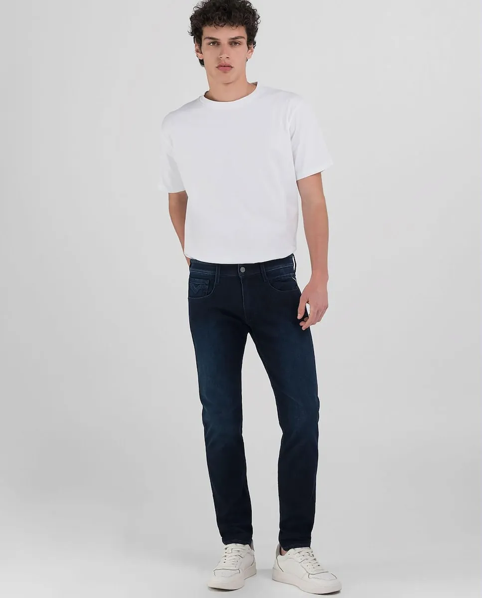 Узкие мужские джинсы с карманами Replay, тёмно-синий
Узкие мужские джинсы с карманами Replay, тёмно-синий