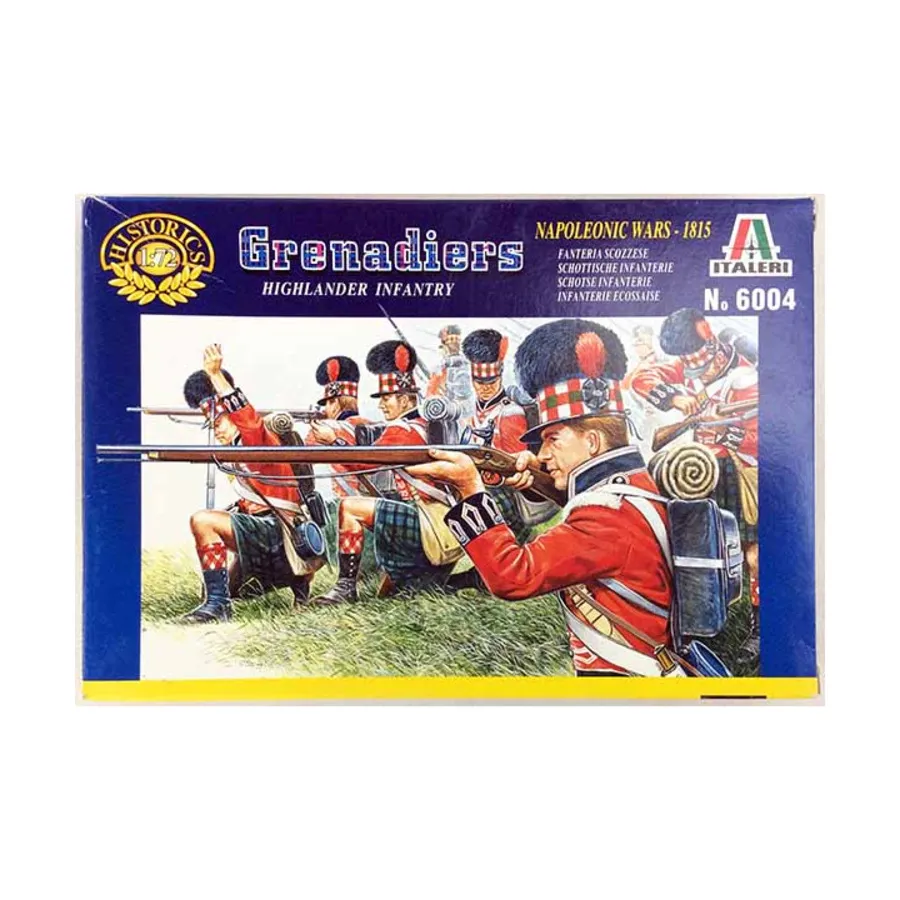 Горская пехота - гренадеры (издание 1995 г.), Historics - Napoleonic Wars 1815 (1:72) (Italeri)
Горская пехота - гренадеры (издание 1995 г.), Historics - Napoleonic Wars 1815 (1:72) (Italeri)