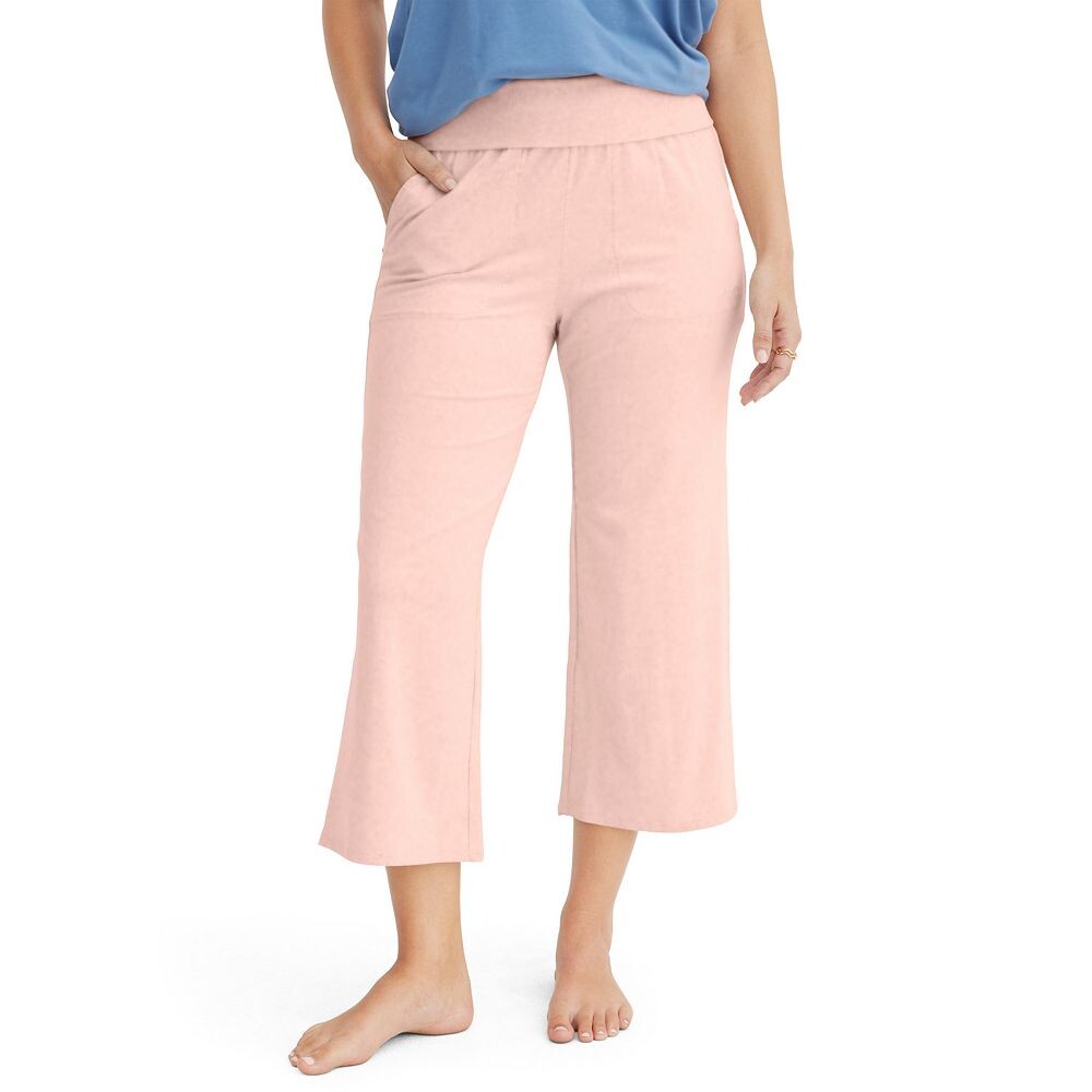 Женские укороченные пижамные брюки Jockey Soft Touch Luxe стандартных размеров и больших размеров, цвет Coral Mist
Женские укороченные пижамные брюки Jockey Soft Touch Luxe стандартных размеров и больших размеров, цвет Coral Mist