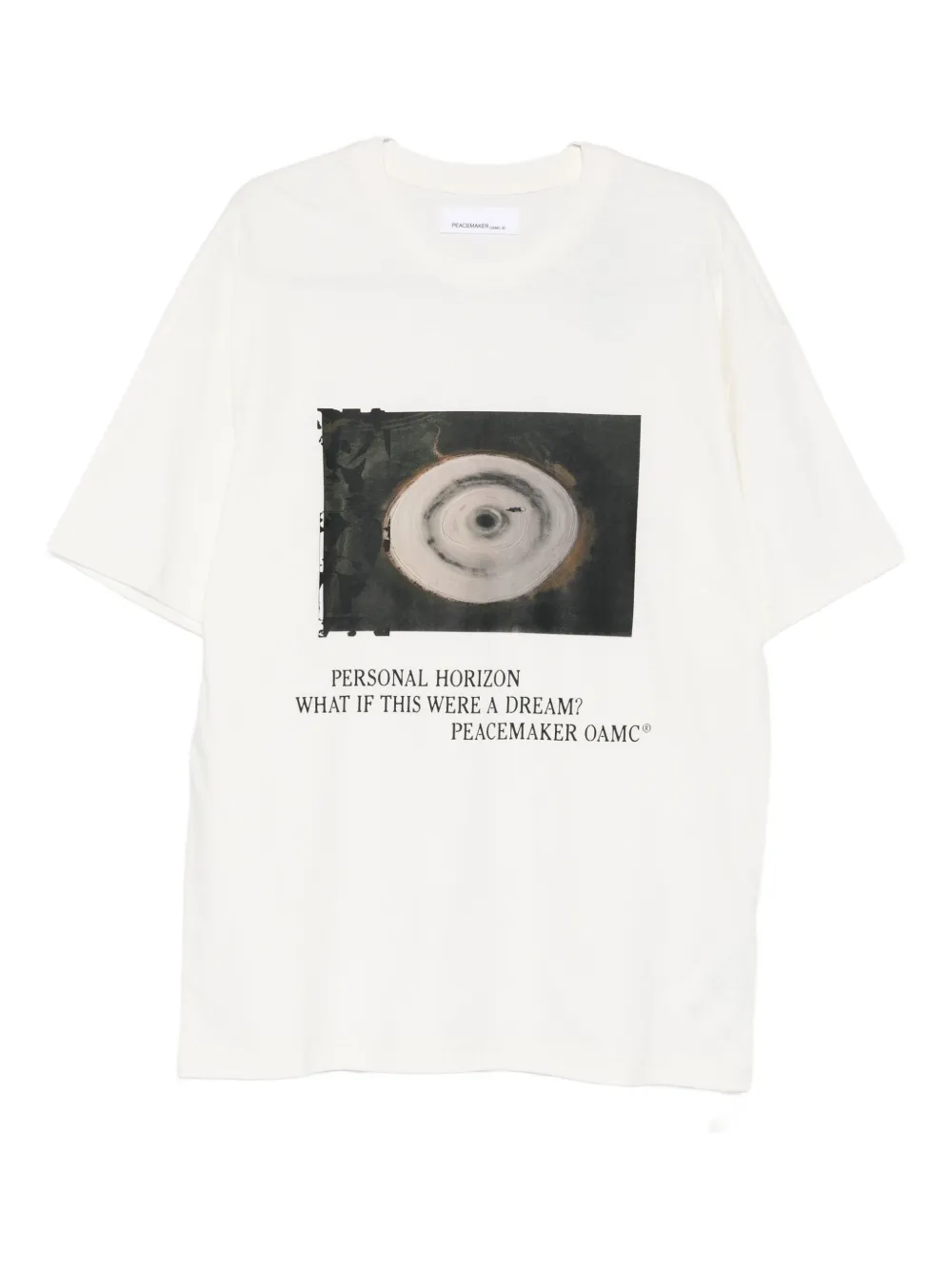 Футболка с графическим принтом Oamc Peacemaker, белый
Футболка с графическим принтом Oamc Peacemaker, белый