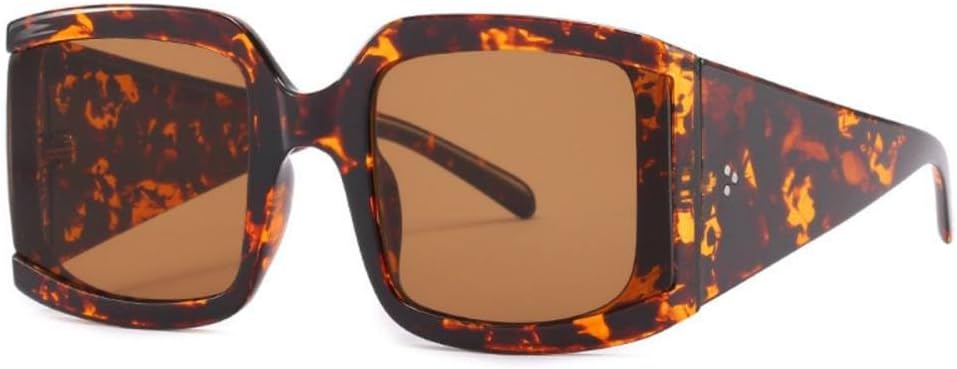 Панк-солнцезащитные очки квадратной формы для женщин, модные зеркальные очки для мужчин, большие черные солнцезащитные очки для женщин, популярные очки UV400 MTZJH, Leopard Brown
Панк-солнцезащитные очки квадратной формы для женщин, модные зеркальные очки для мужчин, большие черные солнцезащитные очки для женщин, популярные очки UV400 MTZJH, Leopard Brown