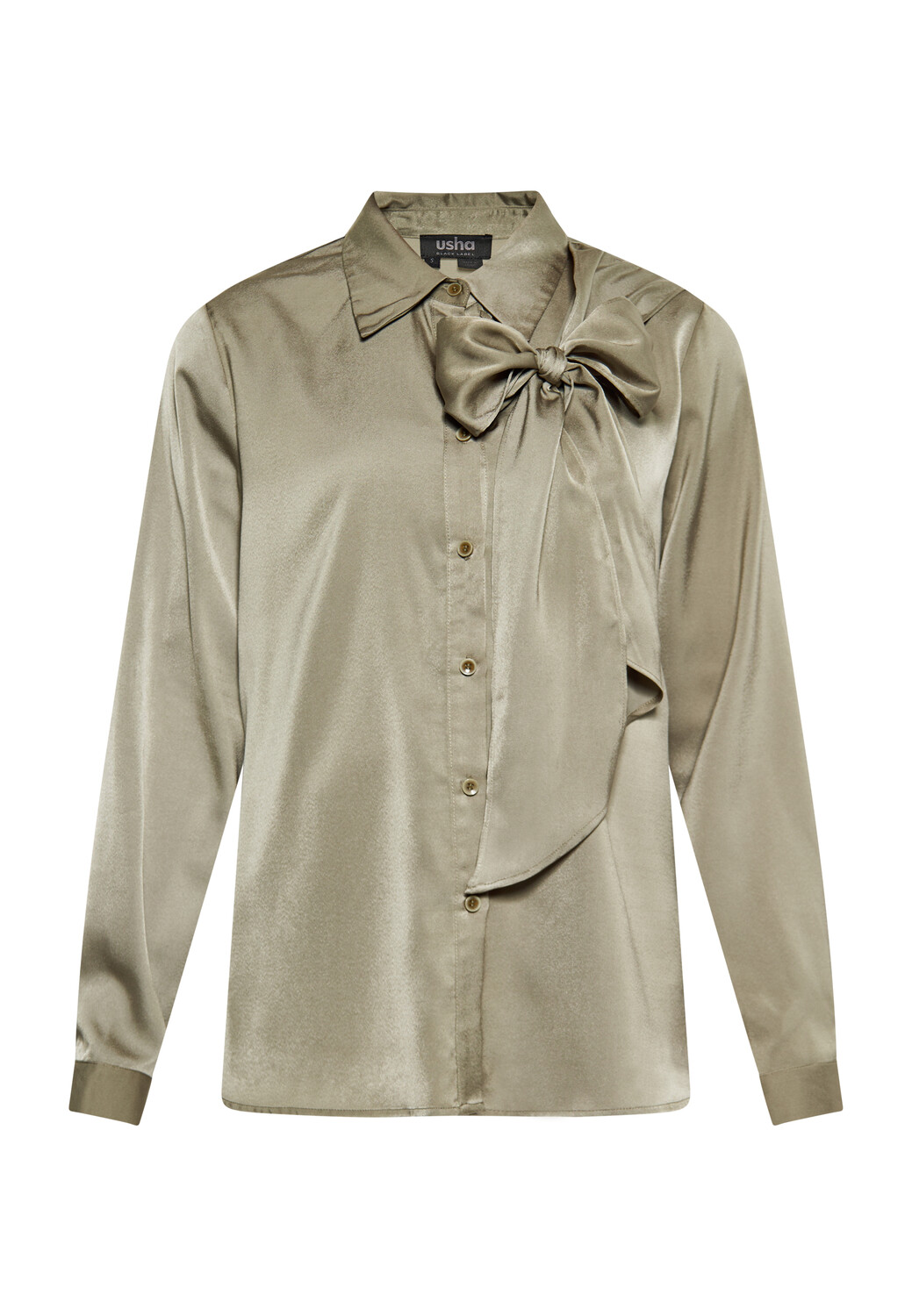 Блуза usha BLACK LABEL, оливковый
Блуза usha BLACK LABEL, оливковый