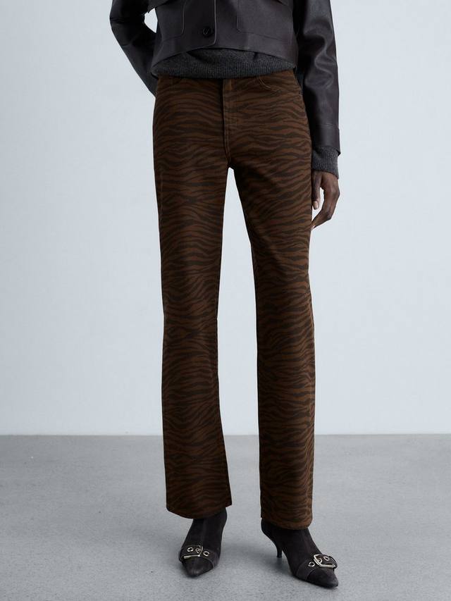 Джинсы с принтом зебра Mango, коричневый/разноцветный
Джинсы с принтом зебра Mango, коричневый/разноцветный