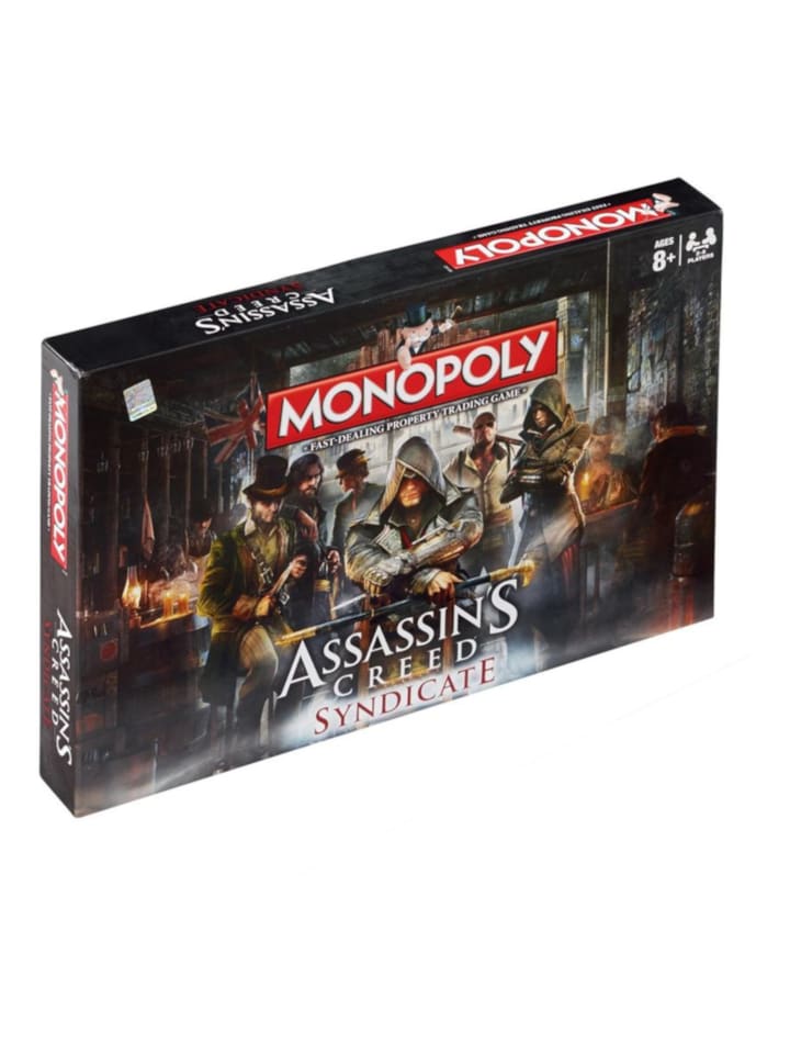 Winning Moves Монополия Assassin's Creed Syndicate (на английском языке) в цвете
Winning Moves Монополия Assassin's Creed Syndicate (на английском языке) в цвете
