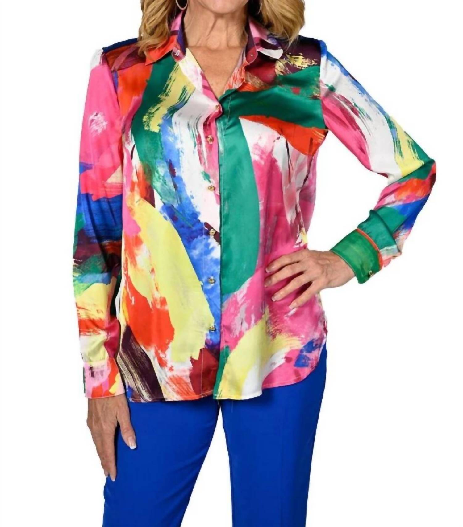 Блузка на пуговицах в цвете Multi Frank Lyman
Блузка на пуговицах в цвете Multi Frank Lyman