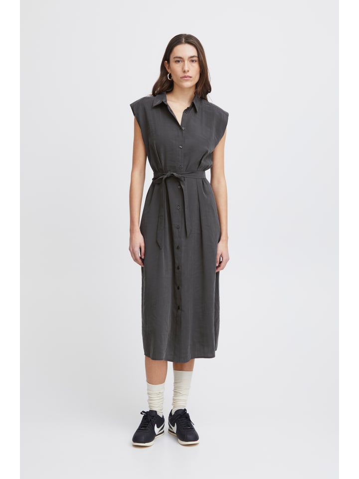 Платье IHCINOMA, стандартного кроя, цвета асфальт ICHI
Платье IHCINOMA, стандартного кроя, цвета асфальт ICHI