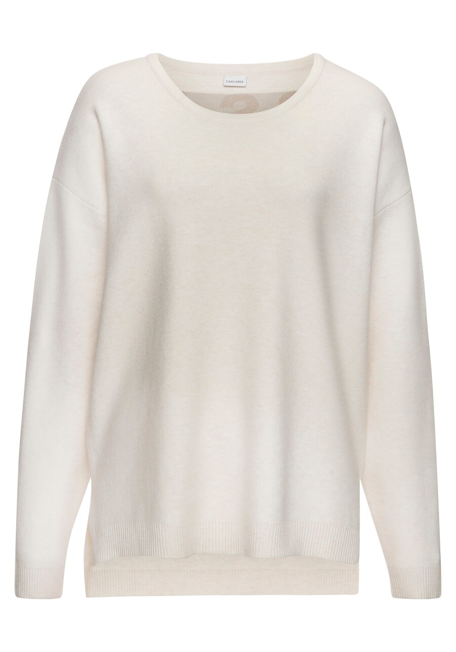 Тонкий вязаный свитер Elbsand Sweater, кремовый
Тонкий вязаный свитер Elbsand Sweater, кремовый