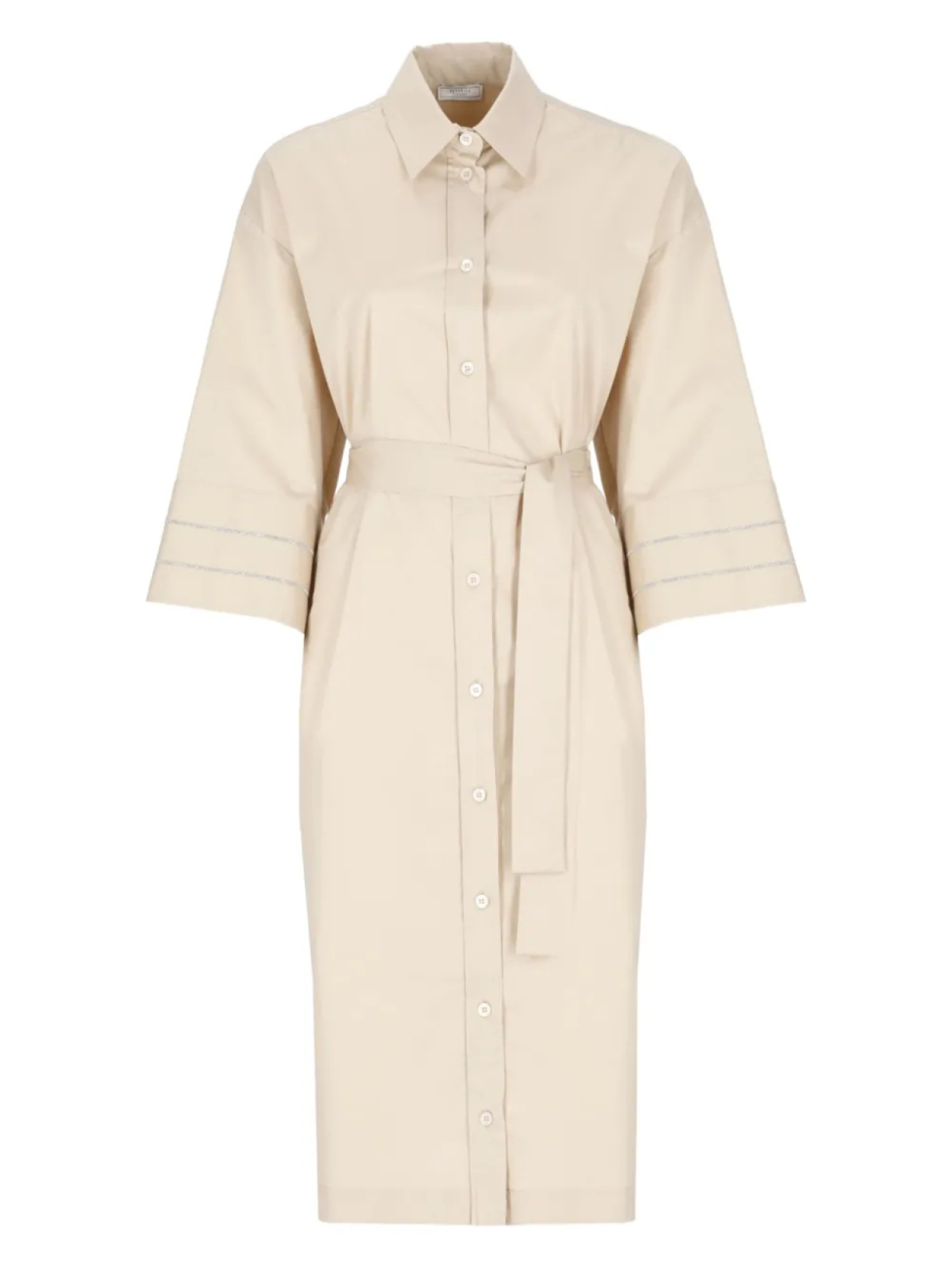 Peserico декорированное платье миди, нейтральный
Peserico декорированное платье миди, нейтральный