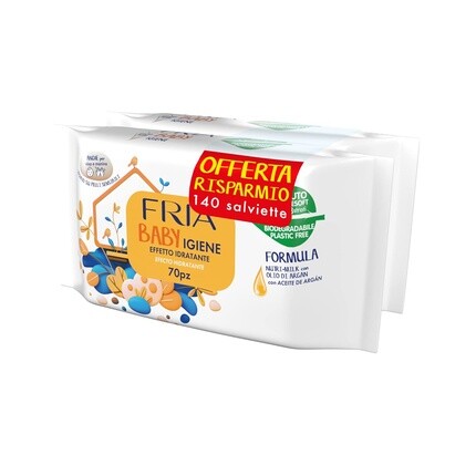 Fria Moisturizing Wipes 72 салфетки, 2 шт.
Fria Moisturizing Wipes 72 салфетки, 2 шт.