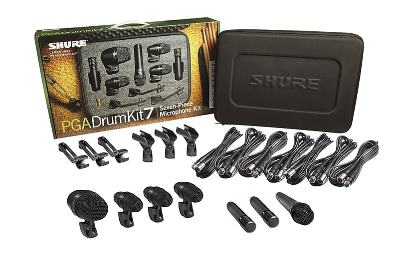 Микрофон Shure PGADRUMKIT7 7pc Drum Microphone Kit
Микрофон Shure PGADRUMKIT7 7pc Drum Microphone Kit