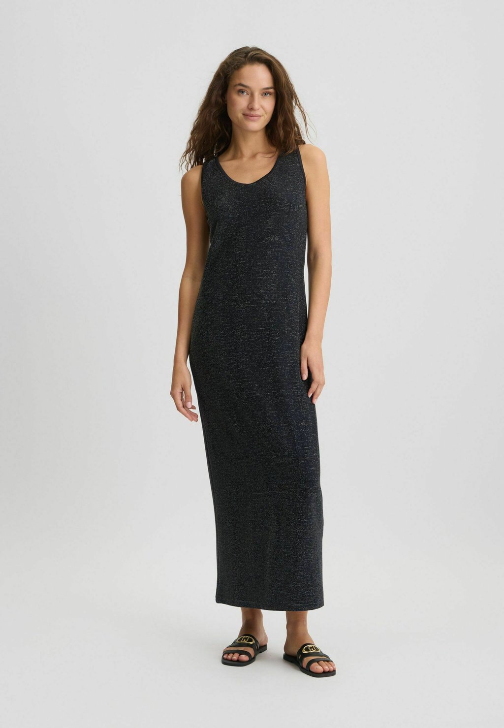 Длинное платье Vestito di maglina LIU JO, черный 
Длинное платье Vestito di maglina LIU JO, черный