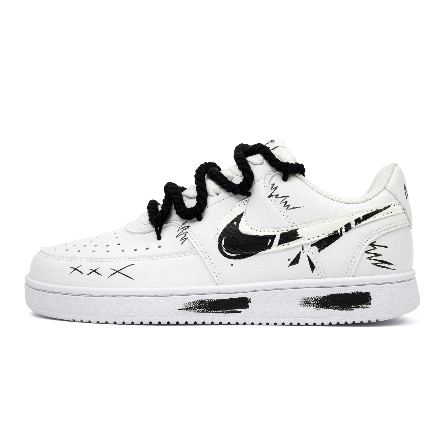 Кроссовки для скейтбординга Court Vision 1 Broken Hook Shopping Bag с амортизацией, устойчивые к истиранию и скольжению, низкие Nike, черный
Кроссовки для скейтбординга Court Vision 1 Broken Hook Shopping Bag с амортизацией, устойчивые к истиранию и скольжению, низкие Nike, черный