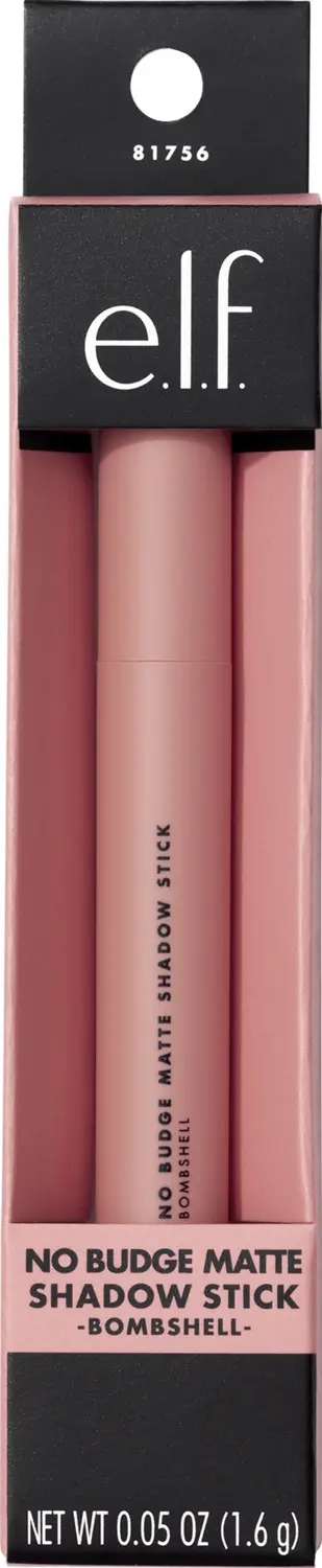 Тени для век e.l.f. Cosmetics No Budge Matte Shadow Stick Bombshell
Тени для век e.l.f. Cosmetics No Budge Matte Shadow Stick Bombshell