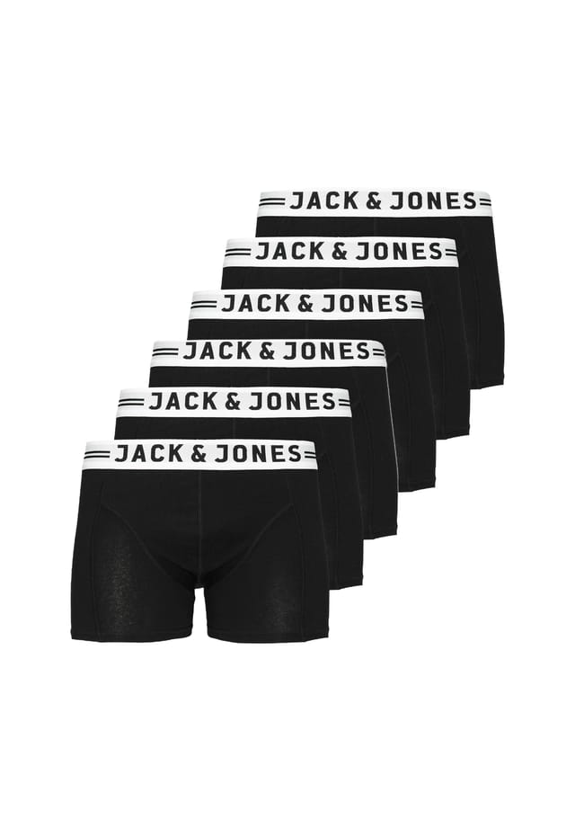 Ретро шорты / брюки 6 шт. в упаковке Jack & Jones, черный
Ретро шорты / брюки 6 шт. в упаковке Jack & Jones, черный