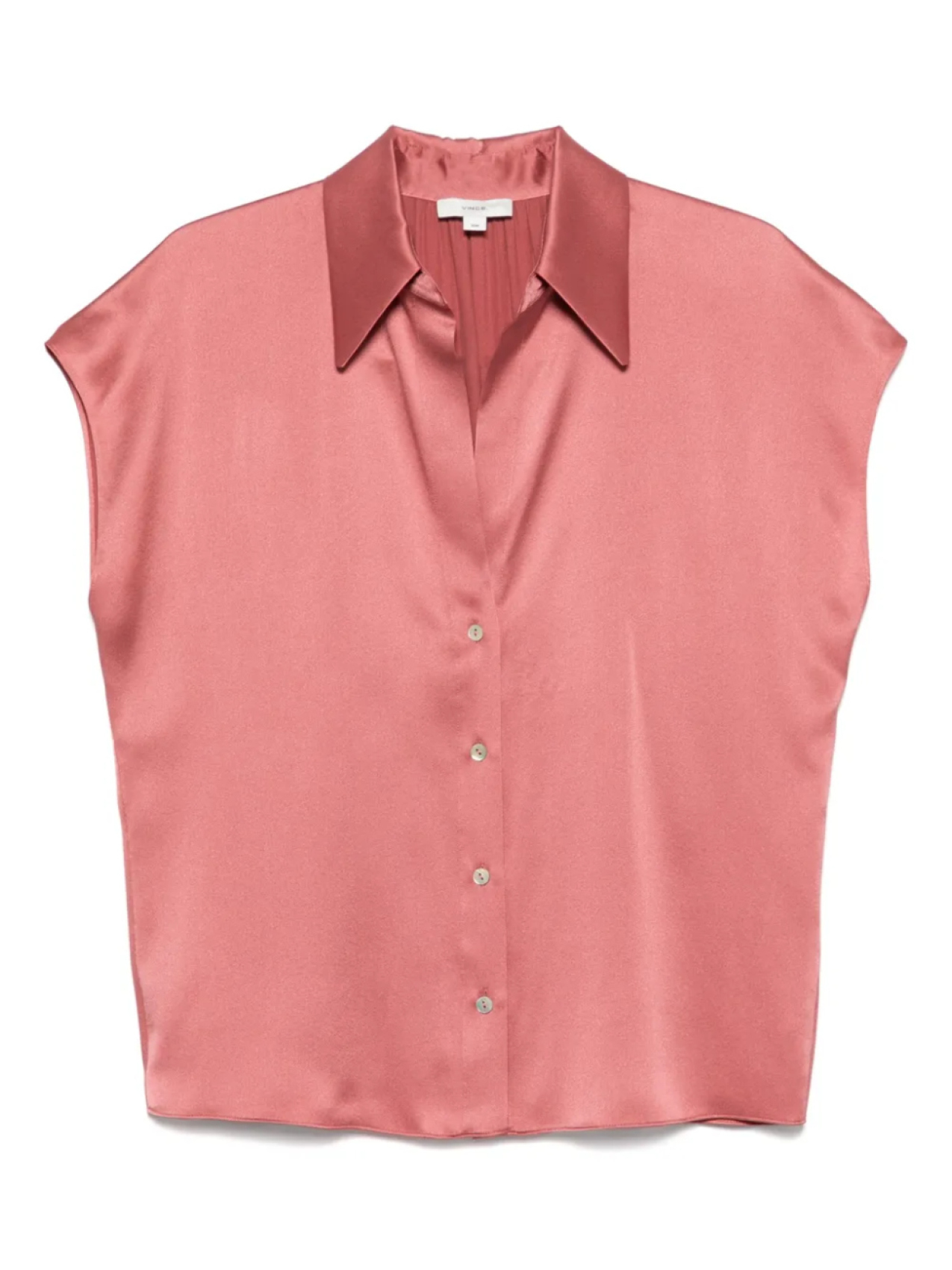 Шелковая рубашка Vince, розовый
Шелковая рубашка Vince, розовый