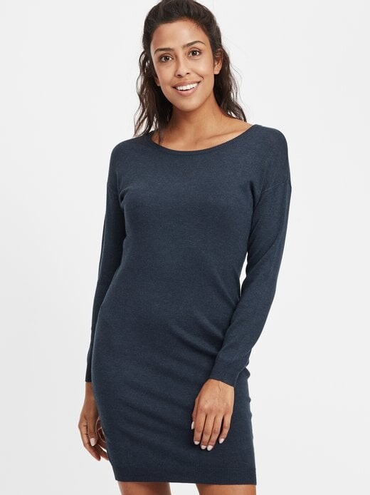 Вязаное платье окселла Oxmo, синий
Вязаное платье окселла Oxmo, синий