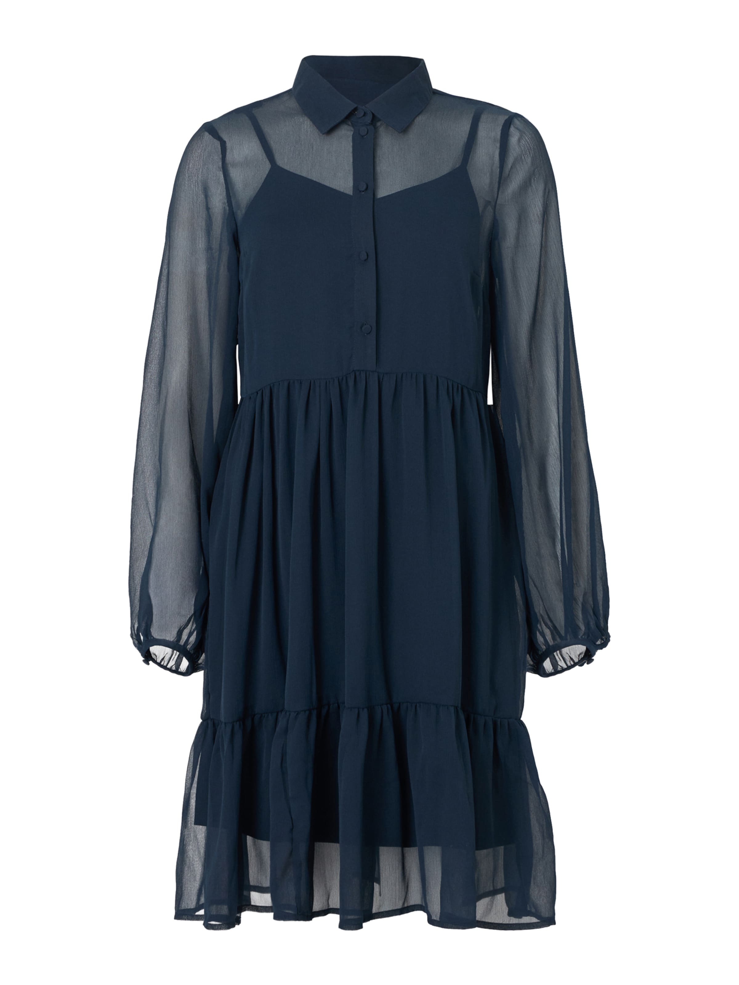 VILA Платье-рубашка 'VIJAVIZZA' в цвете Navy
VILA Платье-рубашка 'VIJAVIZZA' в цвете Navy