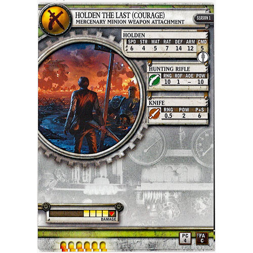Миниатюра Privateer Press Warmachine/Hordes: Holden The Last Card Set (2)
Миниатюра Privateer Press Warmachine/Hordes: Holden The Last Card Set (2)