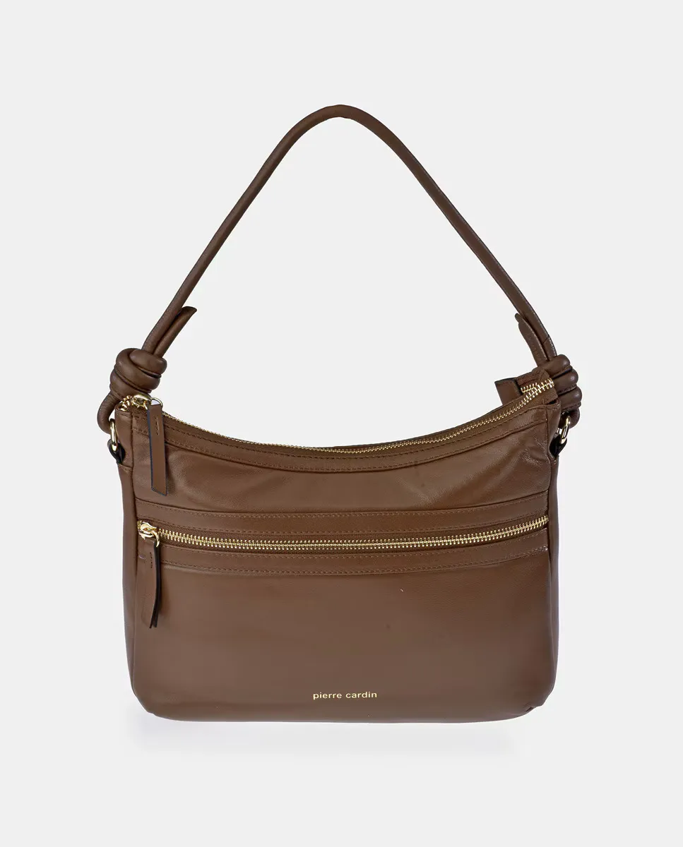 Черная кожаная сумка-хобо на молнии Pierre Cardin, цвет Marrón claro, Черный, Черная кожаная сумка-хобо на молнии Pierre Cardin, цвет Marrón claro
Черная кожаная сумка-хобо на молнии Pierre Cardin, цвет Marrón claro, Черный, Черная кожаная сумка-хобо на молнии Pierre Cardin, цвет Marrón claro