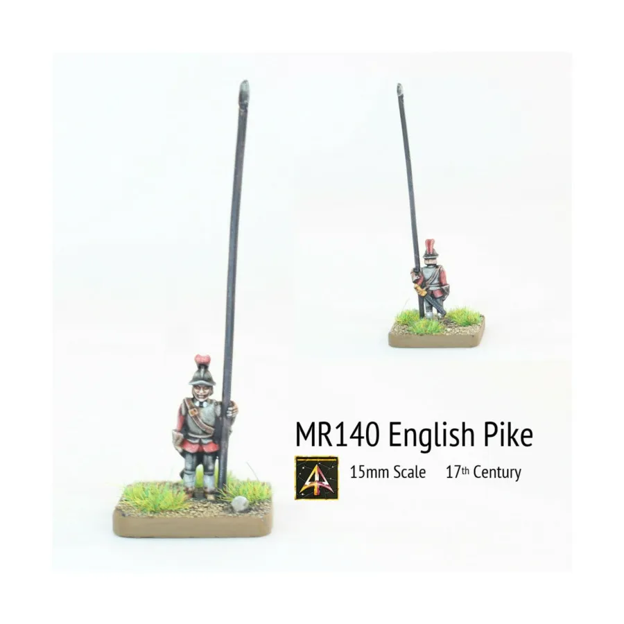 Английская щука, Altuos Historical Miniatures - The 17th Century (15mm)
Английская щука, Altuos Historical Miniatures - The 17th Century (15mm)