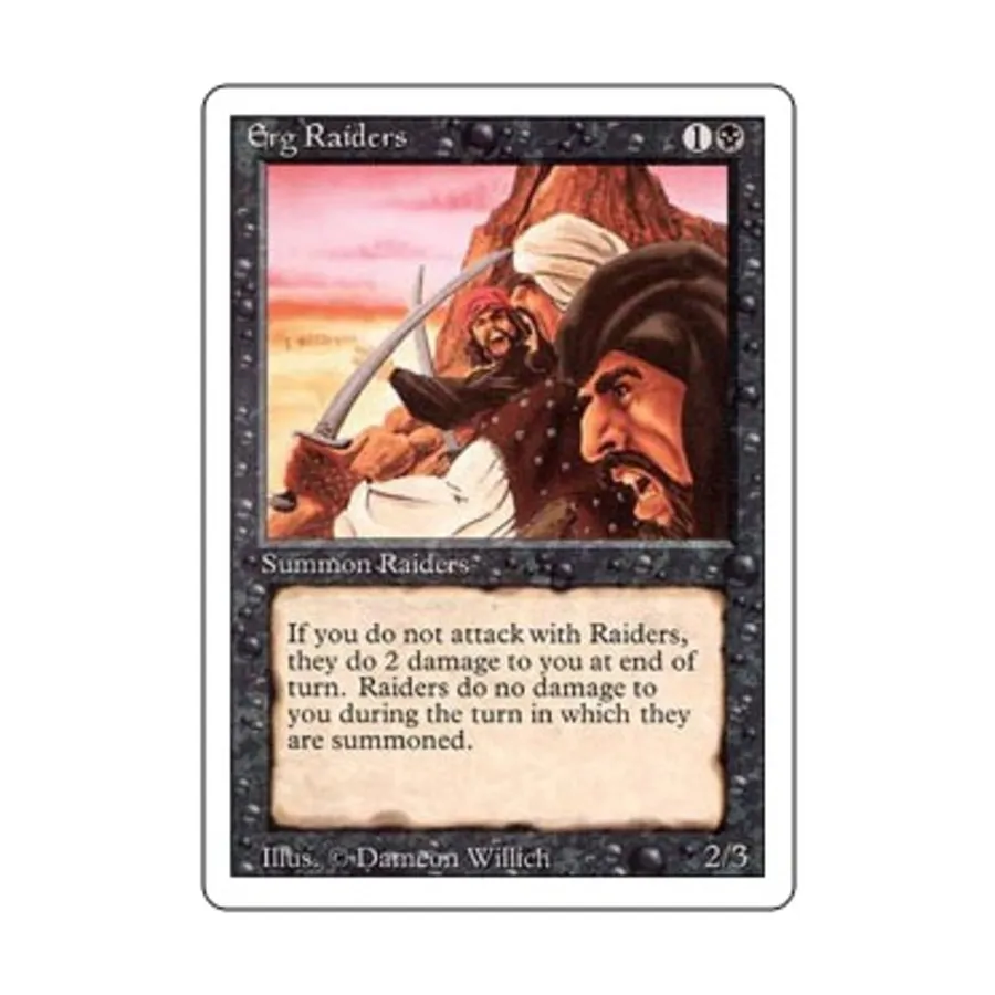 CCG Эрг Рейдерс (К), MTG - 3rd Edition (Revised)
CCG Эрг Рейдерс (К), MTG - 3rd Edition (Revised)