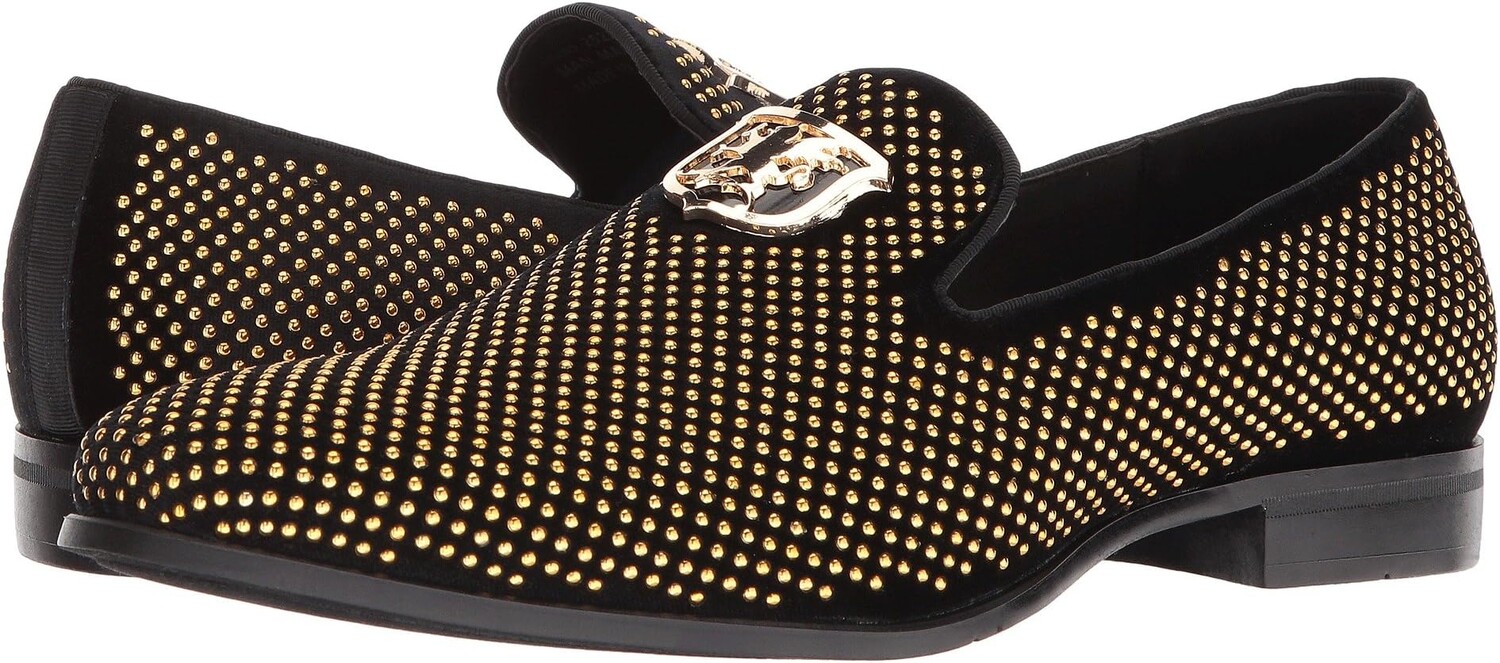Лоферы Swagger Studded Ornament Loafer Stacy Adams, цвет Black/Gold
Лоферы Swagger Studded Ornament Loafer Stacy Adams, цвет Black/Gold