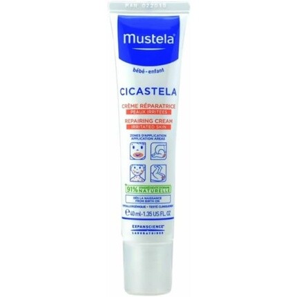 Восстанавливающий крем Cicastela 40 мл, Mustela
Восстанавливающий крем Cicastela 40 мл, Mustela