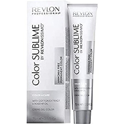 Профессиональная перманентная краска для волос Revlonissimo Color Sublime Color & Care 8,04 Натуральная Медь Светло-Коричневый 75 мл
Профессиональная перманентная краска для волос Revlonissimo Color Sublime Color & Care 8,04 Натуральная Медь Светло-Коричневый 75 мл