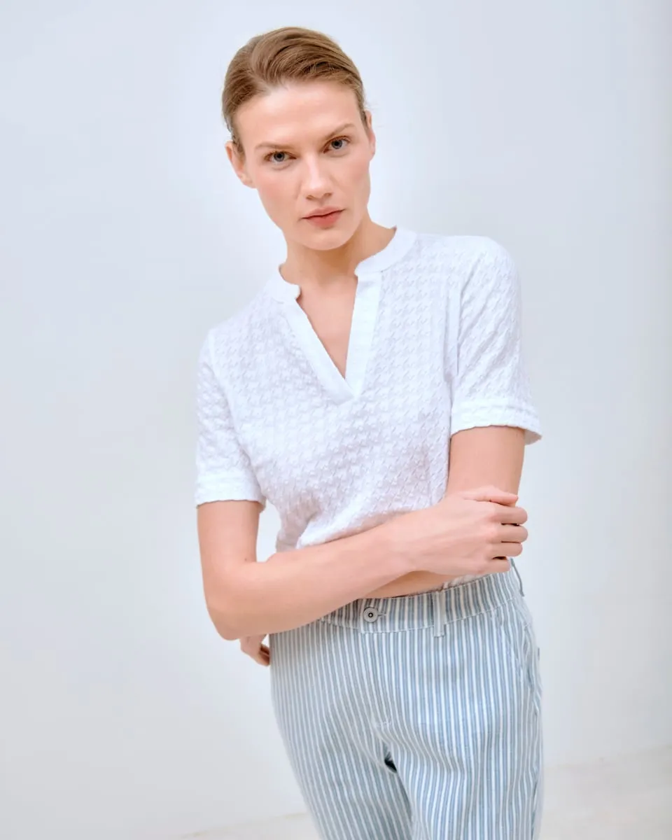 Женская футболка с короткими рукавами и круглым вырезом Lasserre, белый
Женская футболка с короткими рукавами и круглым вырезом Lasserre, белый