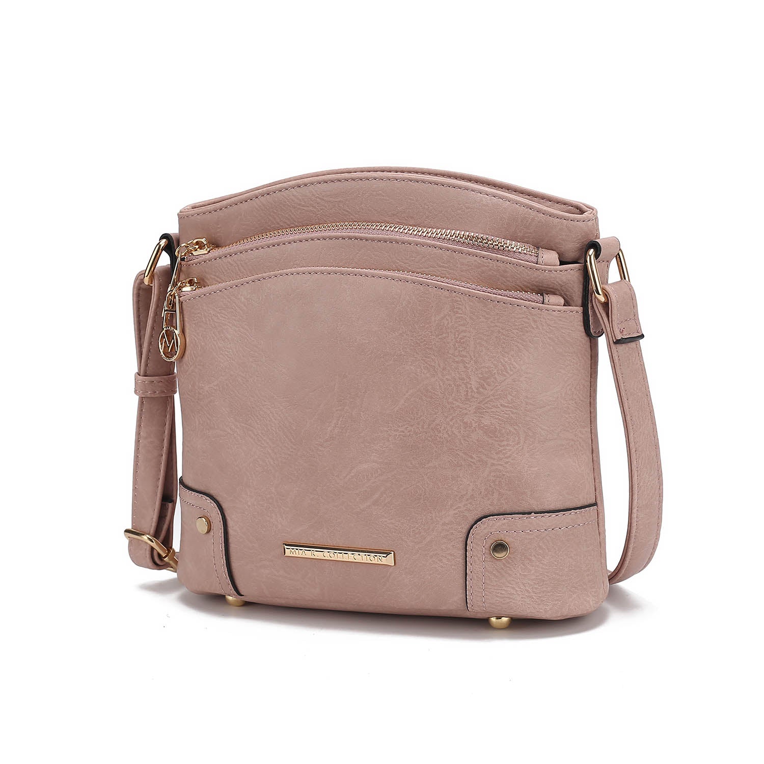 Женская сумка через плечо Kenya Crossbody из стильной веганской кожи с золотистыми акцентами от Mia K MKF Collection By Mia K., розовый
Женская сумка через плечо Kenya Crossbody из стильной веганской кожи с золотистыми акцентами от Mia K MKF Collection By Mia K., розовый