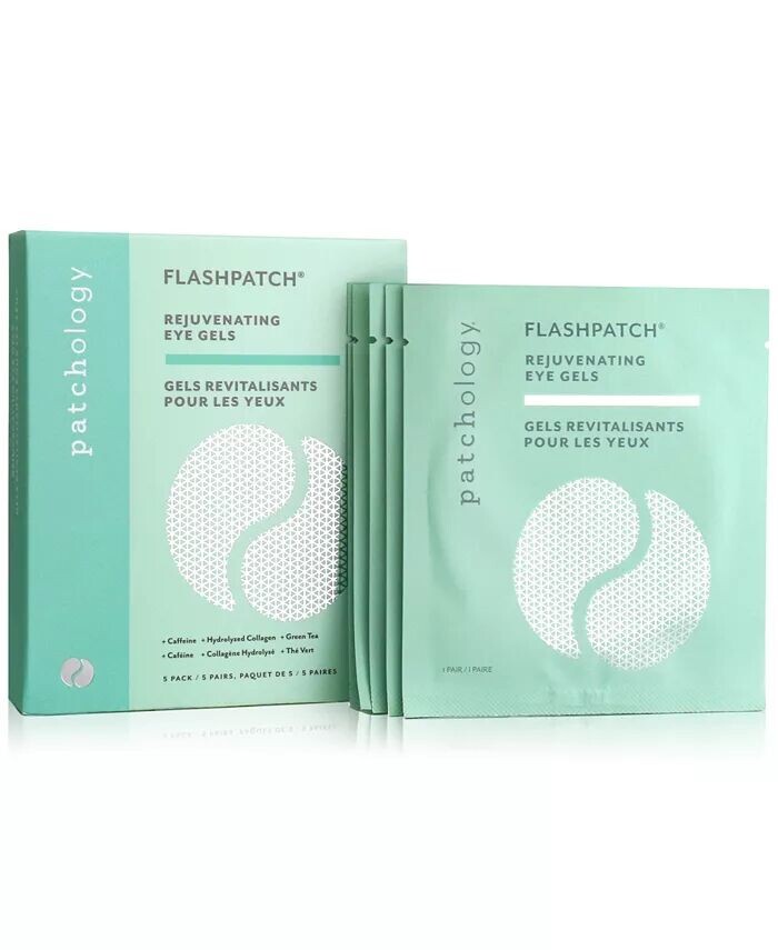Flash Патчи омолаживающие гели для глаз, 5 упаковок Patchology
Flash Патчи омолаживающие гели для глаз, 5 упаковок Patchology