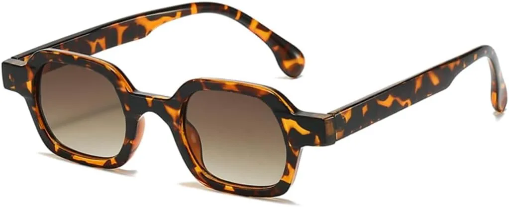 Женские солнцезащитные очки в стиле ретро с градиентным переходом, мужские солнцезащитные очки UV400 (маленький многоугольный квадрат) UATXTAU, Leopard Tea Gradient
Женские солнцезащитные очки в стиле ретро с градиентным переходом, мужские солнцезащитные очки UV400 (маленький многоугольный квадрат) UATXTAU, Leopard Tea Gradient