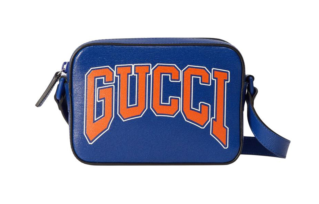 GUCCI Кожаная сумка через плечо, мужская синяя
GUCCI Кожаная сумка через плечо, мужская синяя